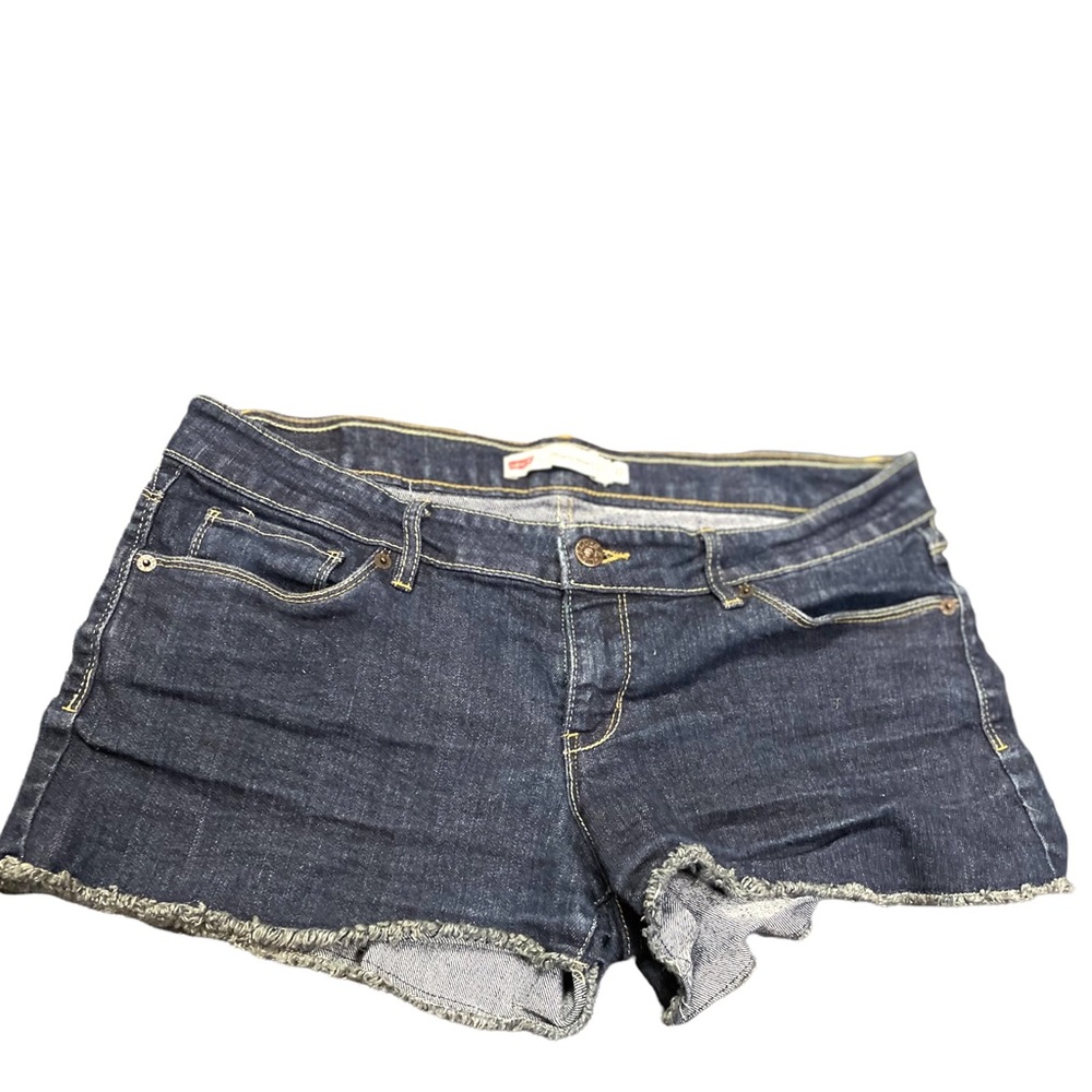 Levi Shorty Shorts - Dark Wash Denim